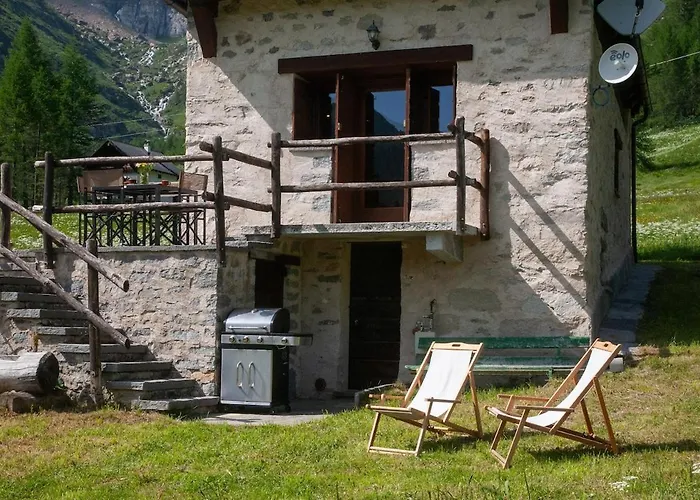 Alpehytte Casa Cantone Devero-baita Storica Con Balcone E Giardino, Posizione Comoda E Soleggiata- Spazio Biciclette *
