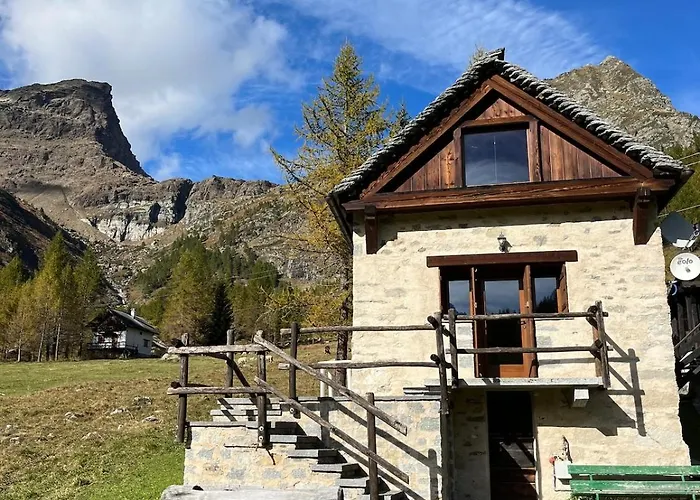Casa Cantone Devero-baita Storica Con Balcone E Giardino, Posizione Comoda E Soleggiata- Spazio Biciclette